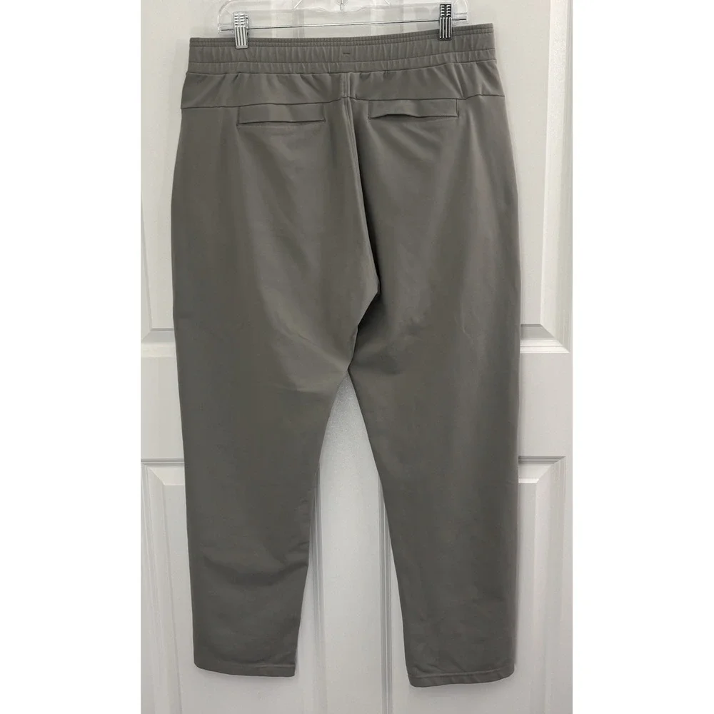 PUBLIC REC Mens All Day Pants Light Grey Stretch Zip Pocket Casual 36x30 0462